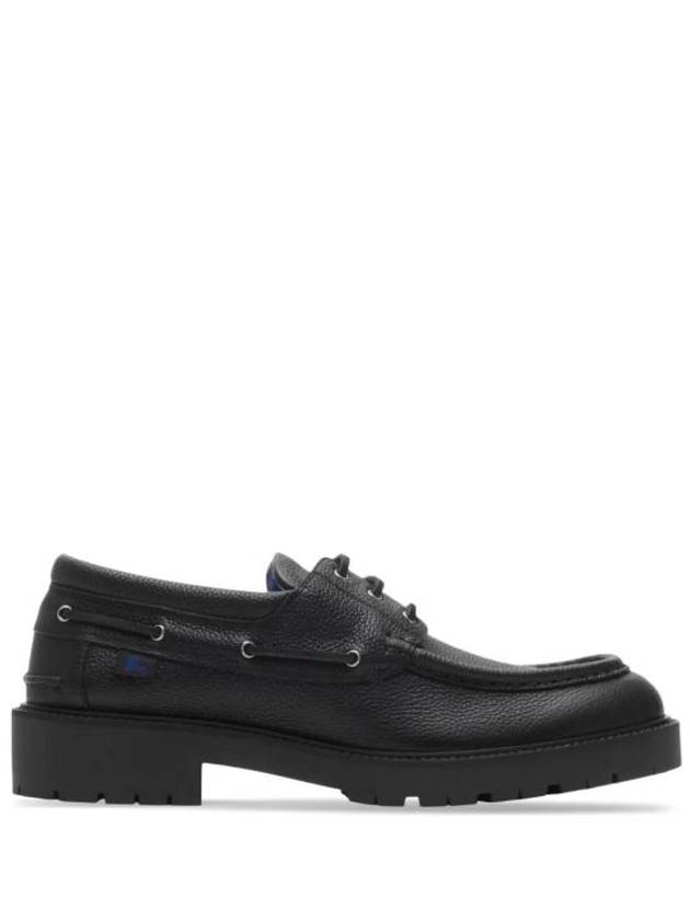 Raft Boat Shoes Black - BURBERRY - BALAAN 2