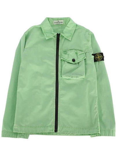 Kids Waffen Patch Shirt Jacket 761610510 V0151 - STONE ISLAND - BALAAN 2