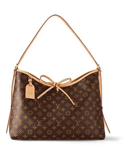 Carry All MM Monogram Shoulder Bag Brown - LOUIS VUITTON - BALAAN 2