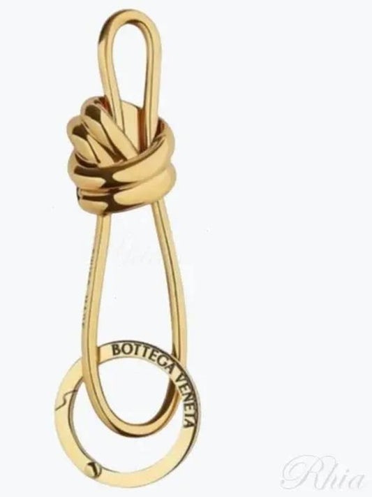 Andiamo Metal Key Holder Gold - BOTTEGA VENETA - BALAAN 2