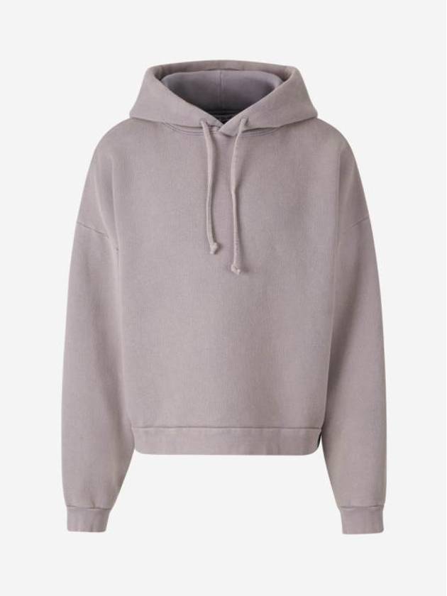 Logo Applique Organic Cotton Hoodie CI0138 - ACNE STUDIOS - BALAAN 2