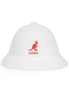 K3407 WHITE 3407 Bermuda casual big logo bucket hat - KANGOL - BALAAN 5