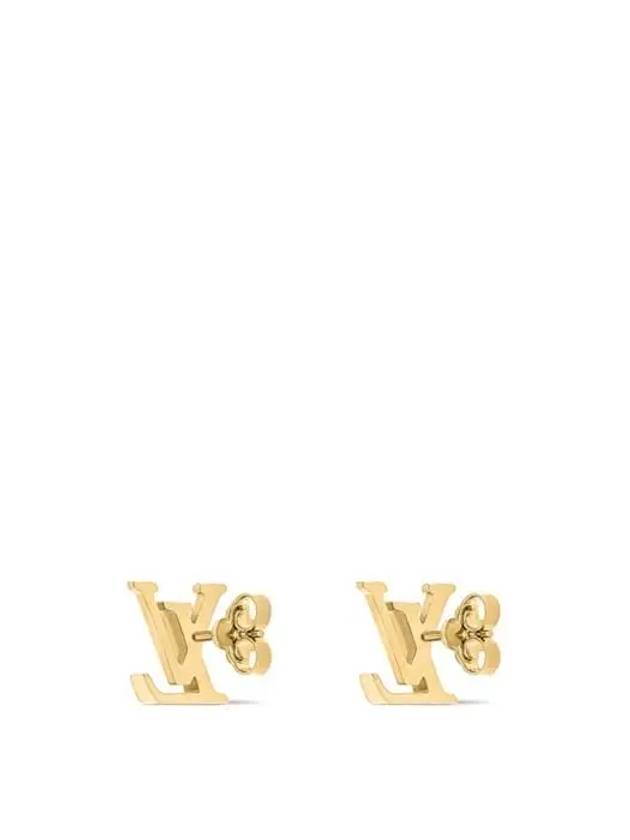 LV Iconic Earrings Gold - LOUIS VUITTON - BALAAN 4