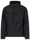 Men's Chorme-R Lens Patch Anorak Black - CP COMPANY - BALAAN 1