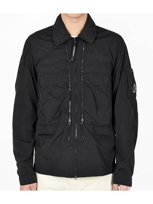 Chrome-R hooded overshirt - CP COMPANY - BALAAN 1