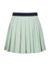 Pleated mini skirt MW3SS050LGN - P_LABEL - BALAAN 8