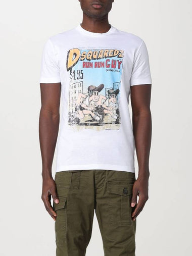 T-shirt Dsquared2 stampata - DSQUARED2 - BALAAN 1