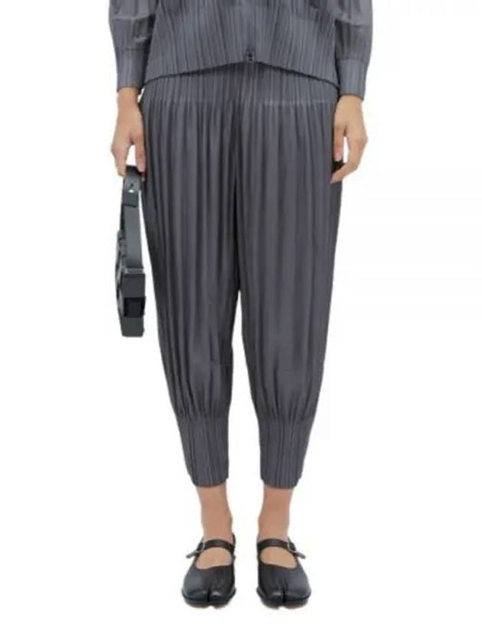 Pleated Track Pants PP38JF402 12 GRAY B0110819806 - ISSEY MIYAKE - BALAAN 2