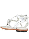 TODS Women's Sandals Flip Flops White WHITE 230mm - TOD'S - BALAAN 4