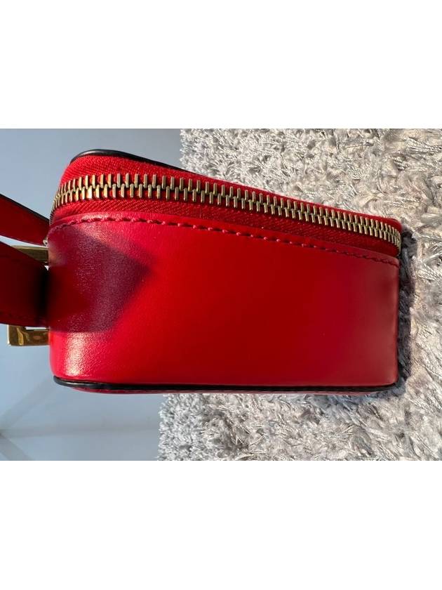 Undercover V Logo Lovers Shoulder Bag Red - VALENTINO - BALAAN.