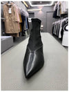 V-neck booties Chelsea boots black - CELINE - BALAAN.