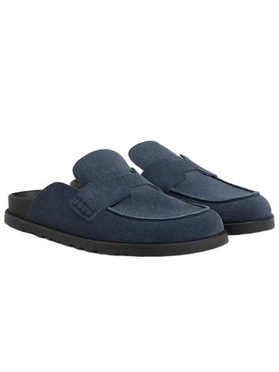 Go Suede Bloafers Blue Celeste - HERMES - BALAAN 2