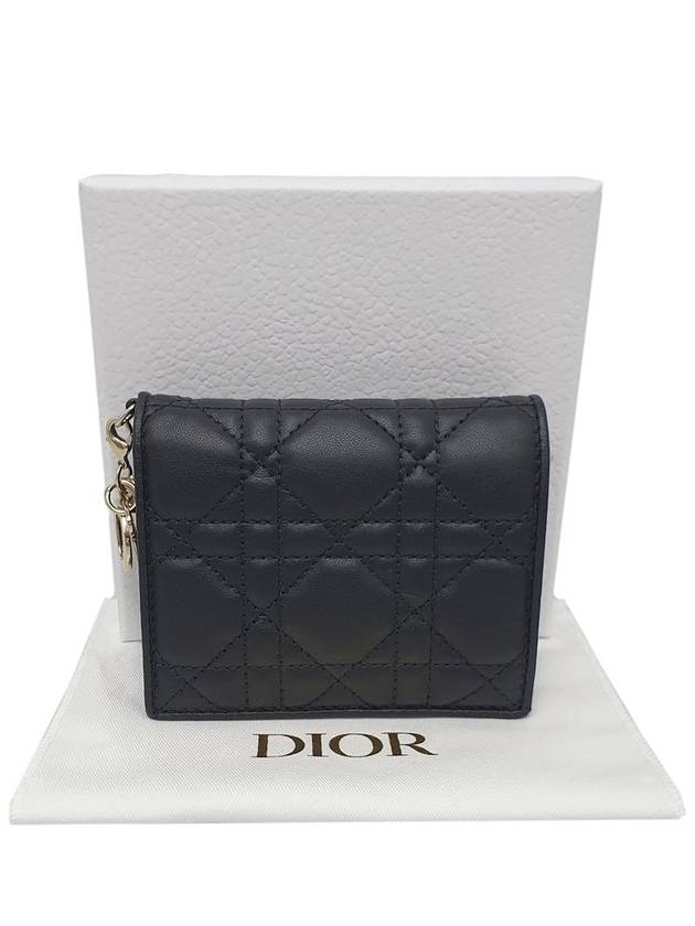 Women s S0178ONMJ M900 Black Lambskin Lady Mini Wallet - DIOR - BALAAN 10