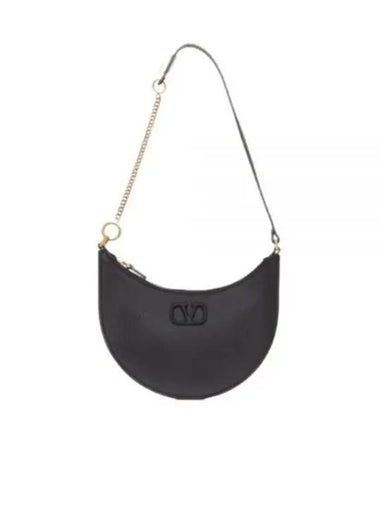 5W0P0W19 RQR 0NO 5W2P0W19 V logo signature calfskin mini hobo bag - VALENTINO - BALAAN 1