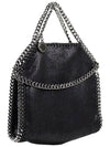 silver Falabella tiny tote bag black - STELLA MCCARTNEY - BALAAN 4