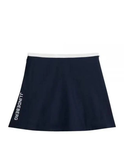 Themba A-Line Skirt Navy - J.LINDEBERG - BALAAN 2