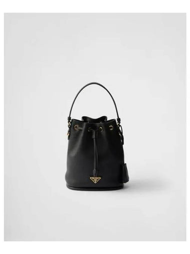 Leather mini bag black 315153 - PRADA - BALAAN 1