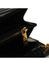 Monogram Matelasse Chain Shoulder Bag Black - SAINT LAURENT - BALAAN 11