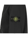 Wappen Patch Soft Shell Hooded Jacket Black - STONE ISLAND - BALAAN 7