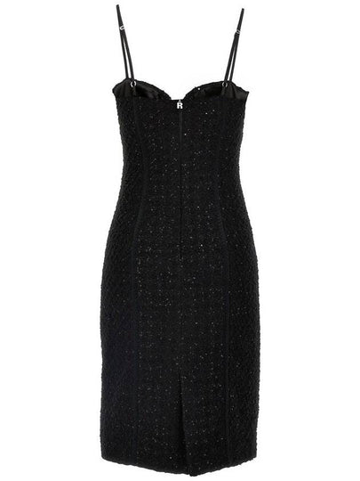 Rotate Birger Christensen Bouclé Midi Dress - ROTATE - BALAAN 2