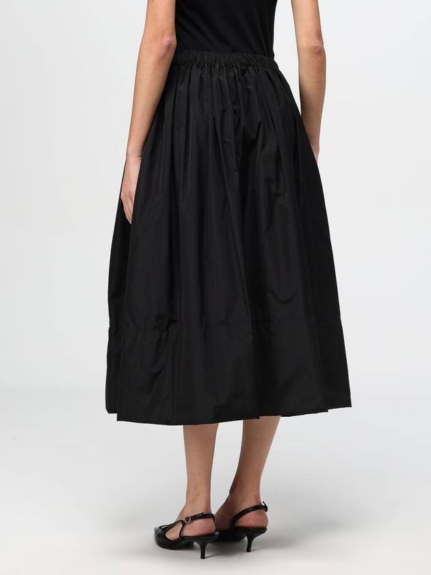 Silk taffeta A line skirt black - FABIANA FILIPPI - BALAAN 3