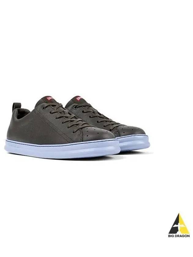 Runner Leather Low Top Sneakers Dark Grey - CAMPER - BALAAN 2