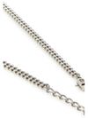 4G Metal Necklace Silver - GIVENCHY - BALAAN 4