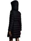 Women's Flammette Down Long Padded Jacket Black - MONCLER - BALAAN 6