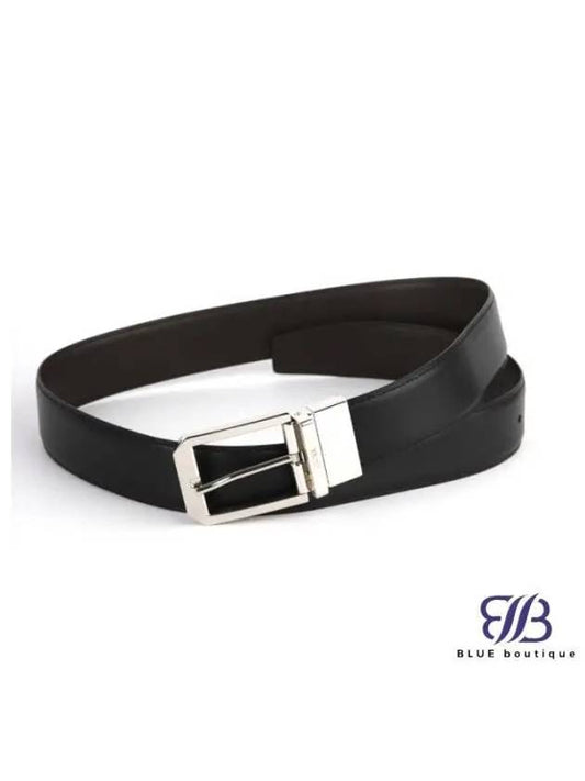 241 LHVIC B011PZ NTM Reversible Leather Belt - ERMENEGILDO ZEGNA - BALAAN 1