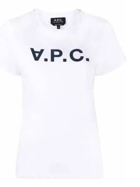 VPC Logo Short Sleeve T-Shirt White - A.P.C. - BALAAN 2