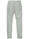 Linen Blend Cargo Straight Pants Grey - CP COMPANY - BALAAN 4