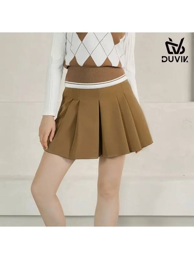 Pleated Qualotte Skirt Shorts DD3WPH371CM - DUVIK - BALAAN 6