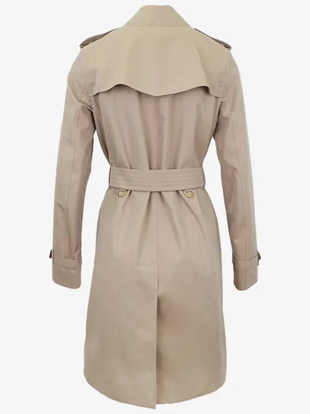 Women's Mid-Length Kensington Heritage Trench Coat Beige - BURBERRY - BALAAN 3