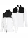 Banks Mid Layer Zip-Up Jacket White - J.LINDEBERG - BALAAN 3