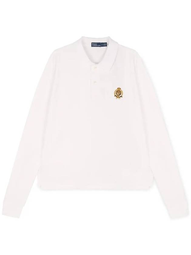 Embroidered Logo Pony Polo Shirt White - POLO RALPH LAUREN - BALAAN 4