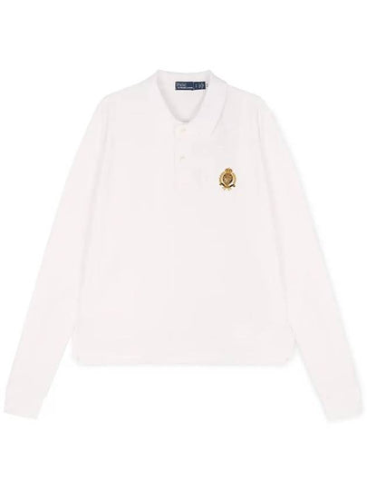 Embroidered Logo Pony Polo Shirt White - POLO RALPH LAUREN - BALAAN 2