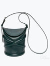 The Curve Small Bucket Bag Forest Green - ALEXANDER MCQUEEN - BALAAN 2