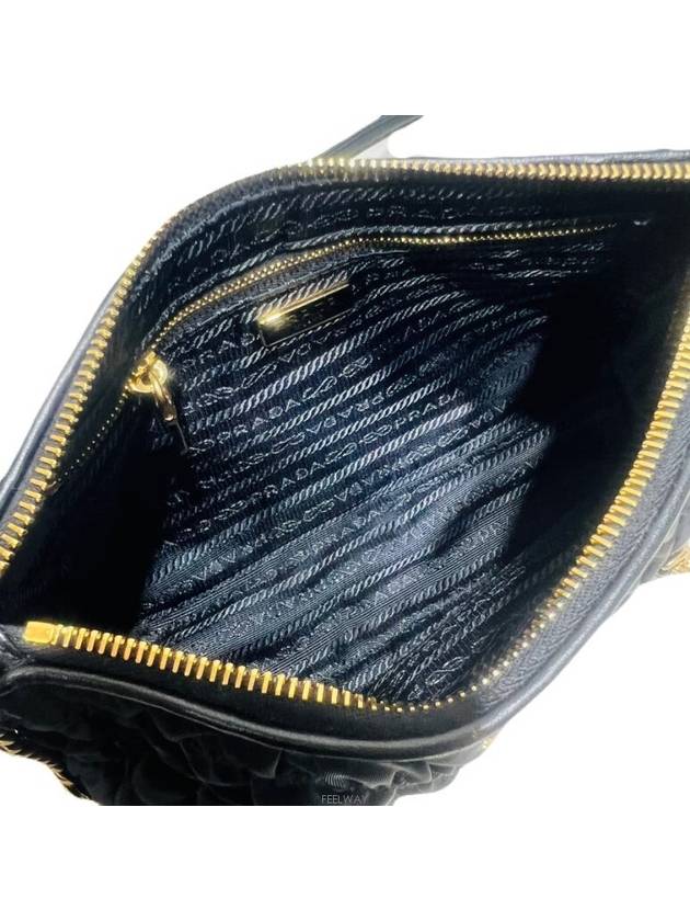 Prada 1BH152 Re Nylon Goffre Chain Shoulder Bag - CHANEL - BALAAN 5