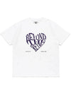 RETRO HEART T SHIRTS WHITE - POLYGRAM - BALAAN 4