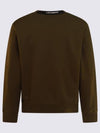 Diagonal Raised Fleece Lens Sweatshirt Ivy Green - CP COMPANY - BALAAN 3