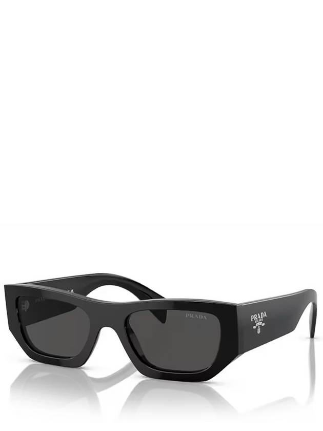 Eyewear Logo Sunglasses Slate Grey Black - PRADA - BALAAN 3