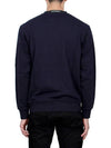 Diagonal Raised Fleece Lens Sweatshirt Navy - CP COMPANY - BALAAN 5