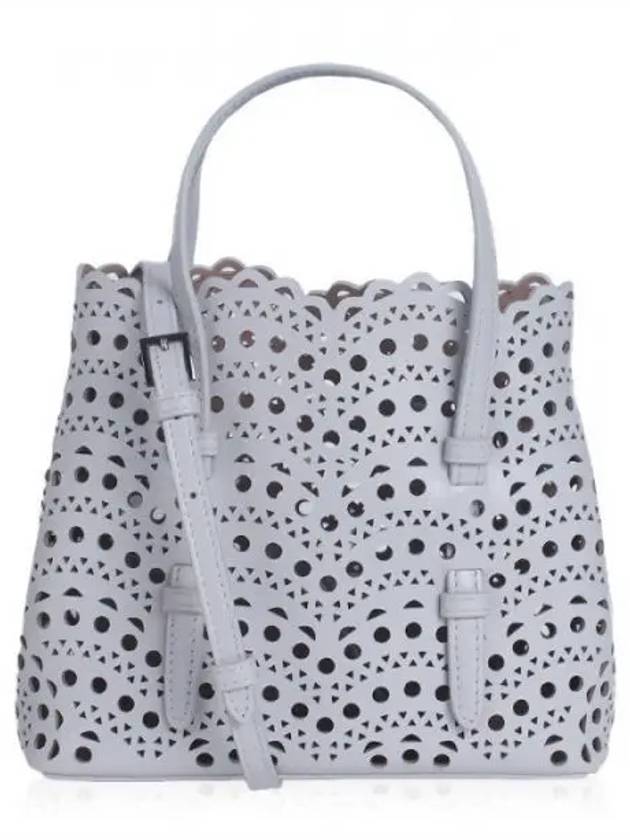 Women s Punching Bag Mina20 Wave Tote Gray 1120501 - ALAIA - BALAAN 1