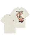 Seoul Back Logo Mountain Graphic T Shirt White - WOOYOUNGMI - BALAAN 2