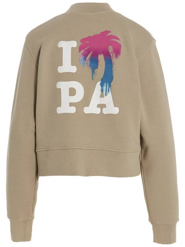 SS Sweatshirt I Love PA PWBA016S23FLE00261846184 - PALM ANGELS - BALAAN 3