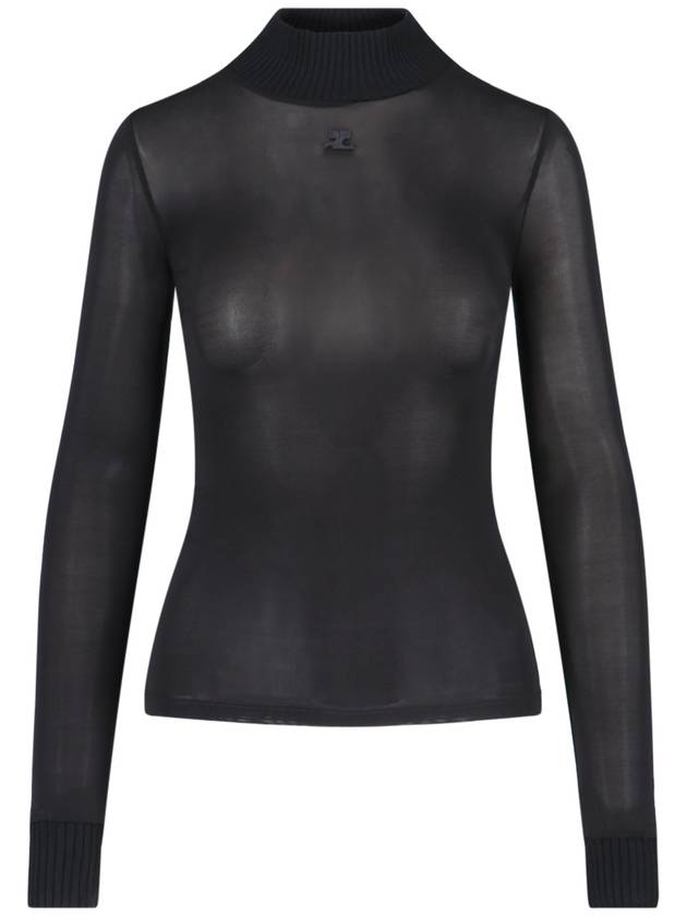 Courrèges Sweaters Black - COURREGES - BALAAN 1