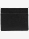 Women s V Logo Leather Card Wallet Black 3W2P0V32SNP - VALENTINO - BALAAN 2