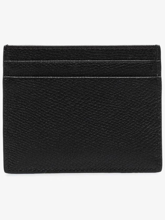 Women s V Logo Leather Card Wallet Black 3W2P0V32SNP - VALENTINO - BALAAN 2
