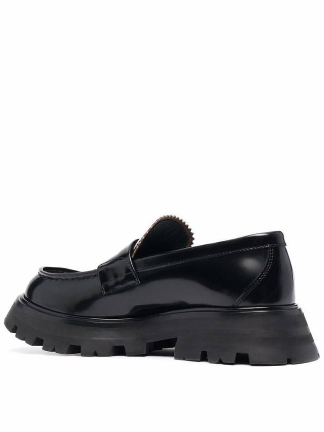 Chunky Sole Wonder Loafers Black - ALEXANDER MCQUEEN - BALAAN 15