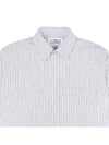 Women's Striped Shirt Blue - MAISON MARGIELA - BALAAN 4